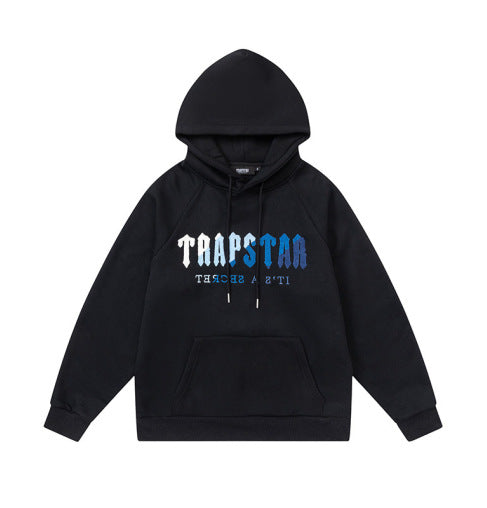 Trapstar Rainbow Black Hoodies