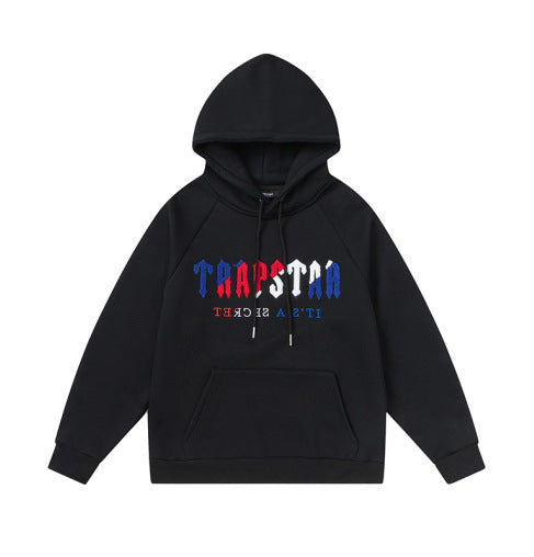 Trapstar Rainbow Black Hoodies