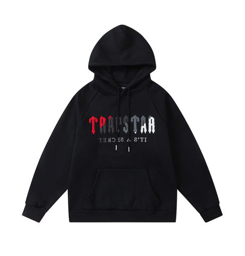 Trapstar Rainbow Black Hoodies