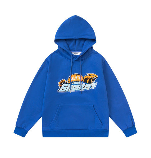 Trapstar Rainbow Blue Hoodies logo panther