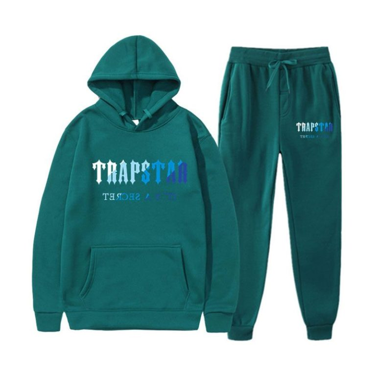 Trapstar its a secret Tracksuit Blue/Green