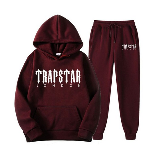 London Trapstar Tracksuit Redish