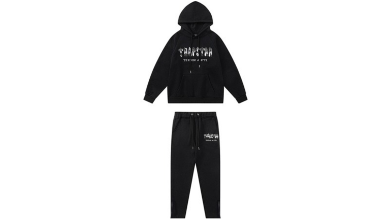 Trapstar its a secret Tracksuit Black/Crystl