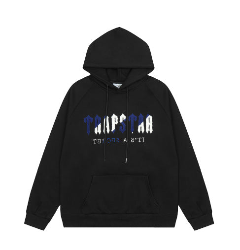 Trapstar Rainbow Black Hoodies